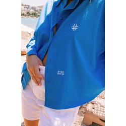 THE VATHY BLUE SIGNATURE SHIRT