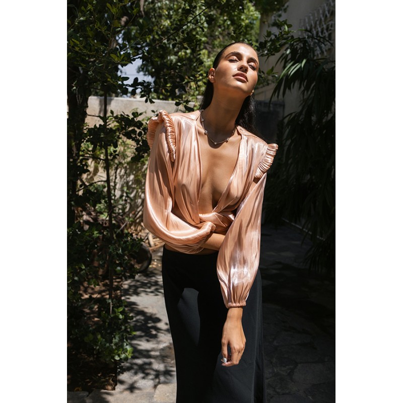 AMBRE BLUSH SHIRT