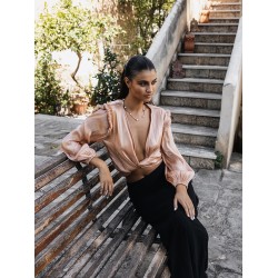 AMBRE BLUSH SHIRT