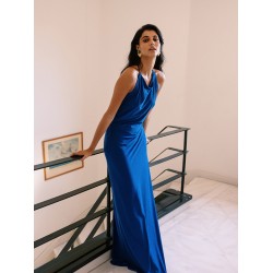 ELODIE BLUE LONG DRESS