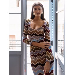 MISIRLU LONG SLEEVE DRESS