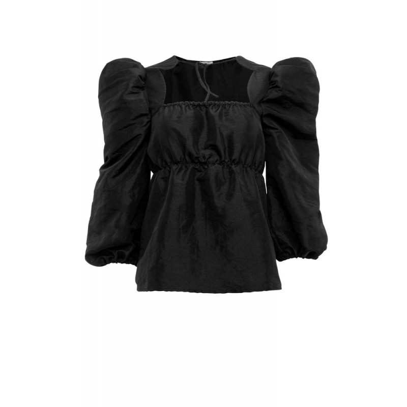 DRAKULA TAFFETA BLOUSE